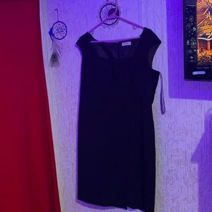 Black Calvin Klein formal dress